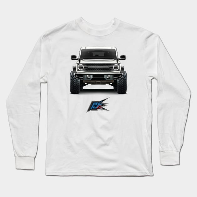 ford bronco raptor Long Sleeve T-Shirt by naquash